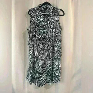 Women’s Black&White Mossimo Dress